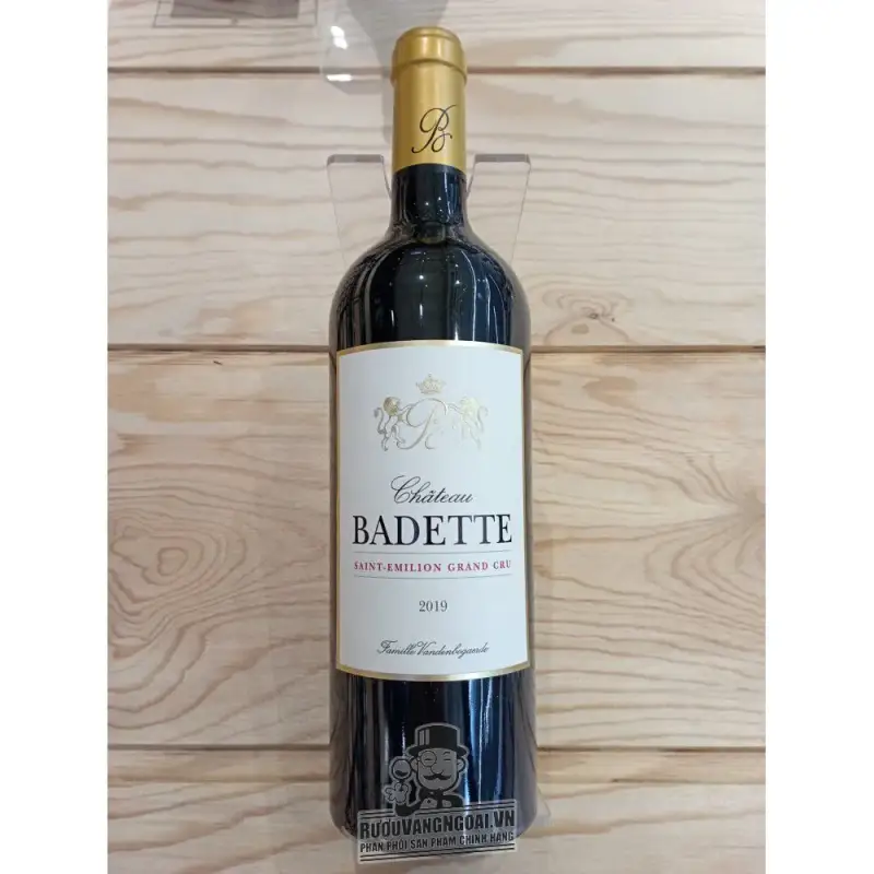 vang phap chateau badette saint emilion grand cru diem mua ở đâu giá rẻ nhất