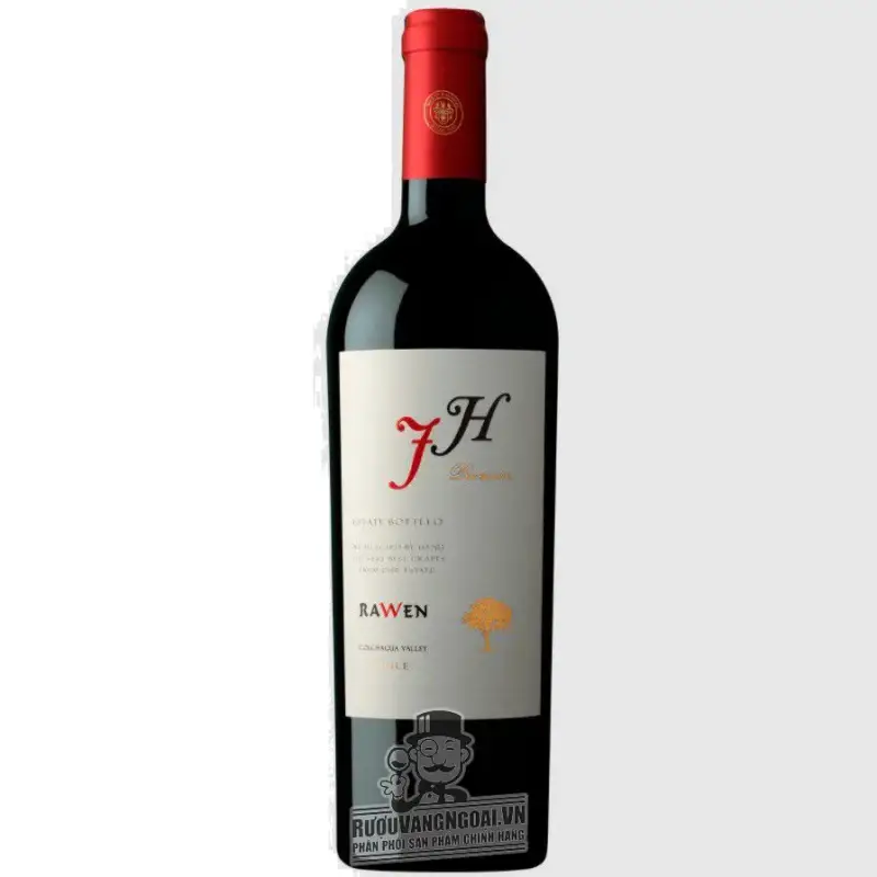 Vang Chile Rawen FH Premium Carmenere Syrah