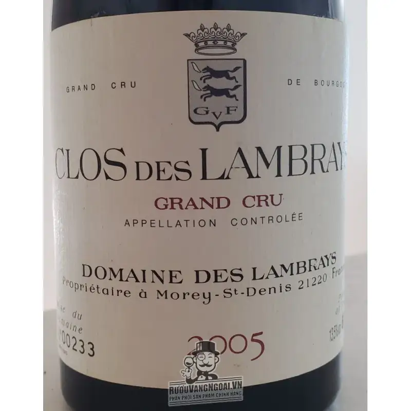 Địa chỉ bán vang phap clos des lambrays grand cru giá rẻ tại Hà Nội