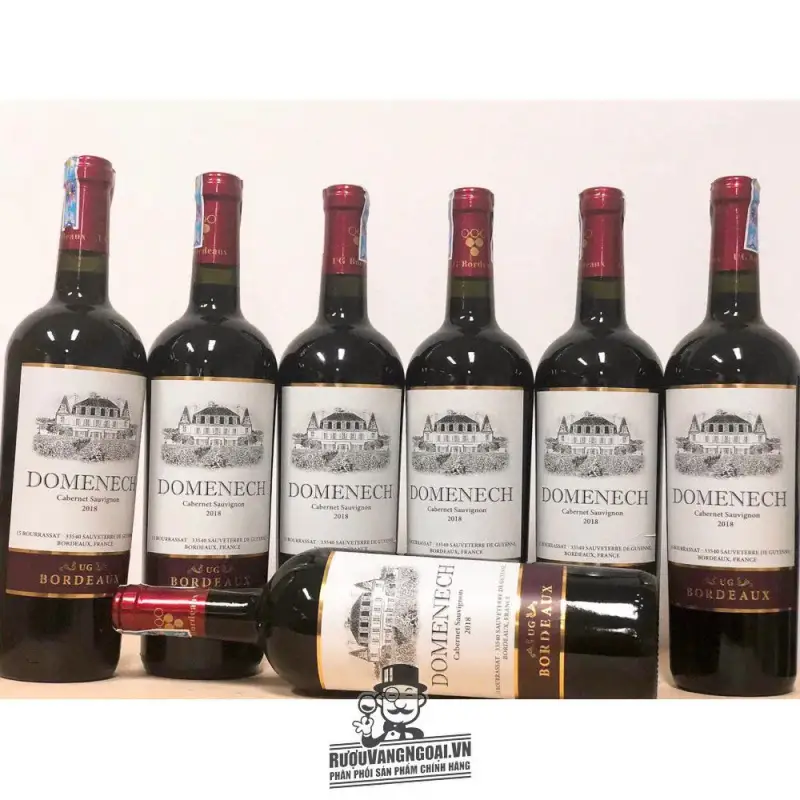 Địa chỉ bán ruou vang phap domenech ug bordeaux gia sieu re giá rẻ tại Sài Gòn
