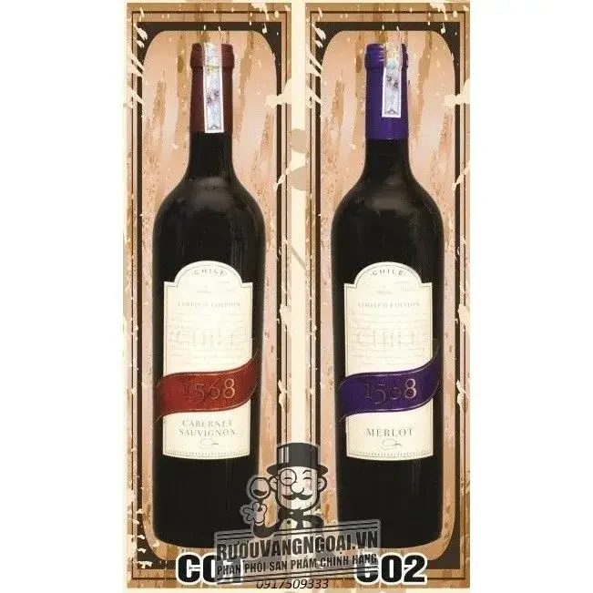 Vang Chile 1568 Cabernet Sauvignon