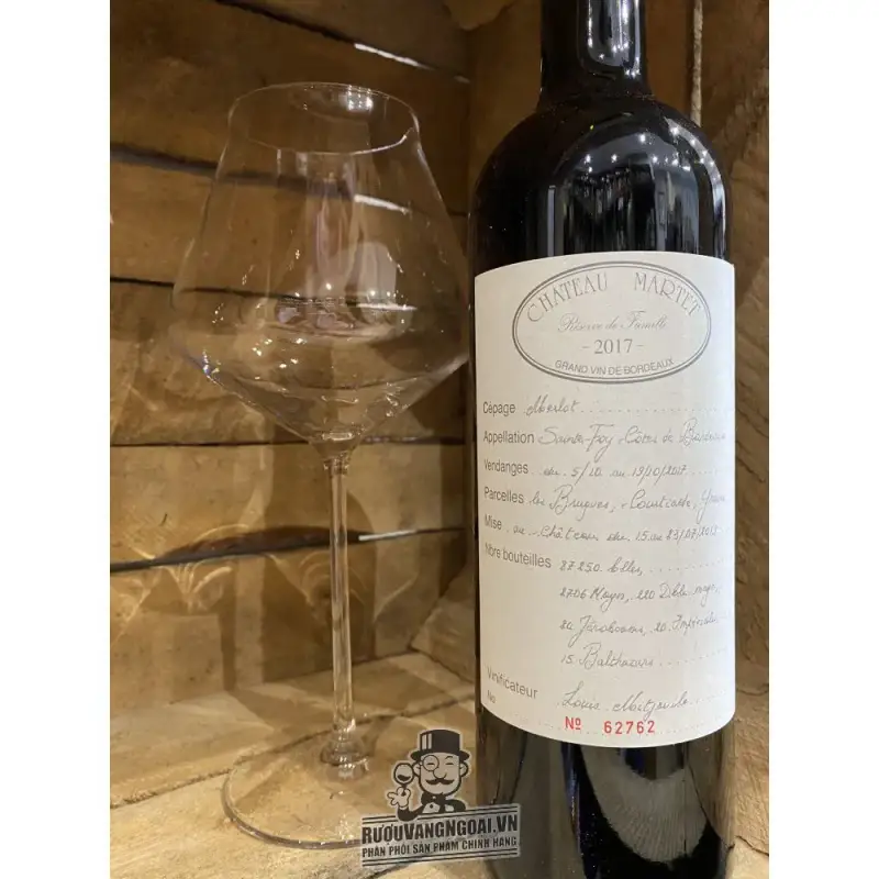 Địa chỉ bán vang phap chateau martet reserve de famille chiet khau cao giá rẻ tại Hà Nội