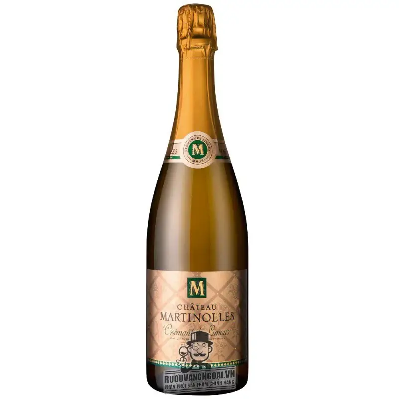 Vang nổ Pháp Chateaux Martinolles Cremant De Limoux Blanc