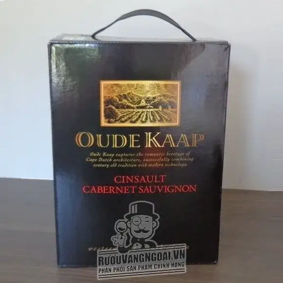 Vang bịch đỏ Nam Phi Oude Kaap 3 lít