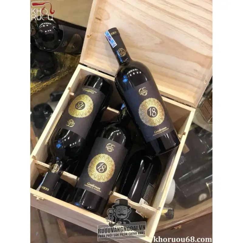 Vang Ý Gentleman 18,5 Độ hảo hạng