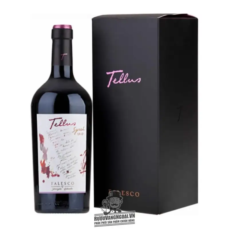 Rượu vang Falesco Tellus Syrah Lazio