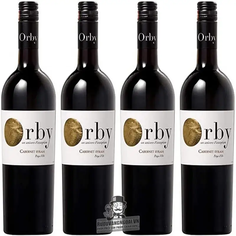 Giá vang phap orby cabernet syrah bordeaux