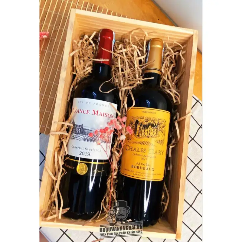 Địa chỉ mua ruou vang phap chales gary bordeaux sieu re giá rẻ nhất