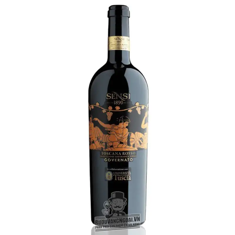 Rượu Vang Ý Sensi Governato Toscana Rosso IGT uống ngon