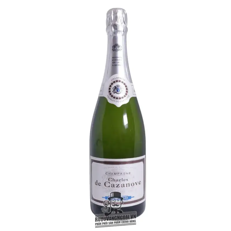 Rượu vang nổ Charles De Cazanove Brut Tete De Cuvee uống ngon