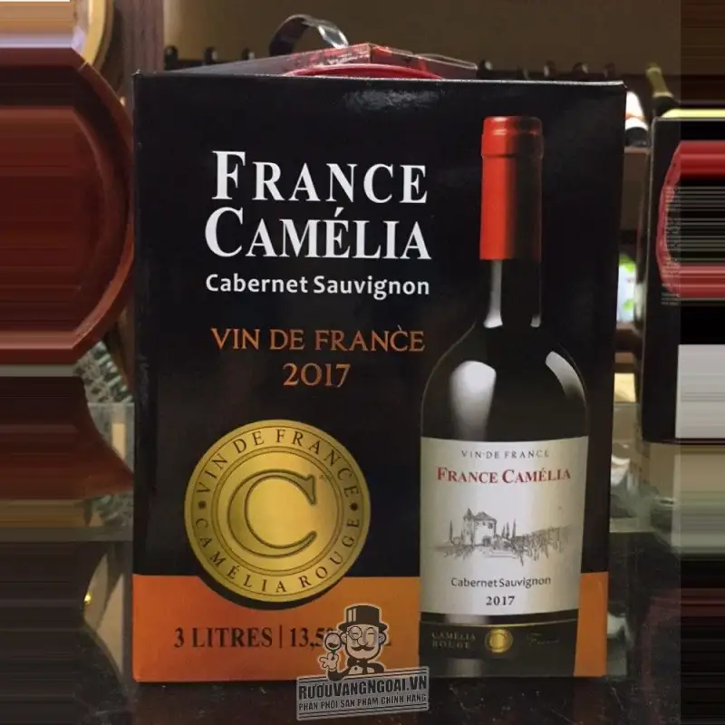 Vang Bịch Pháp FRANCE CAMELIA Cabernet Sauvignon 3L