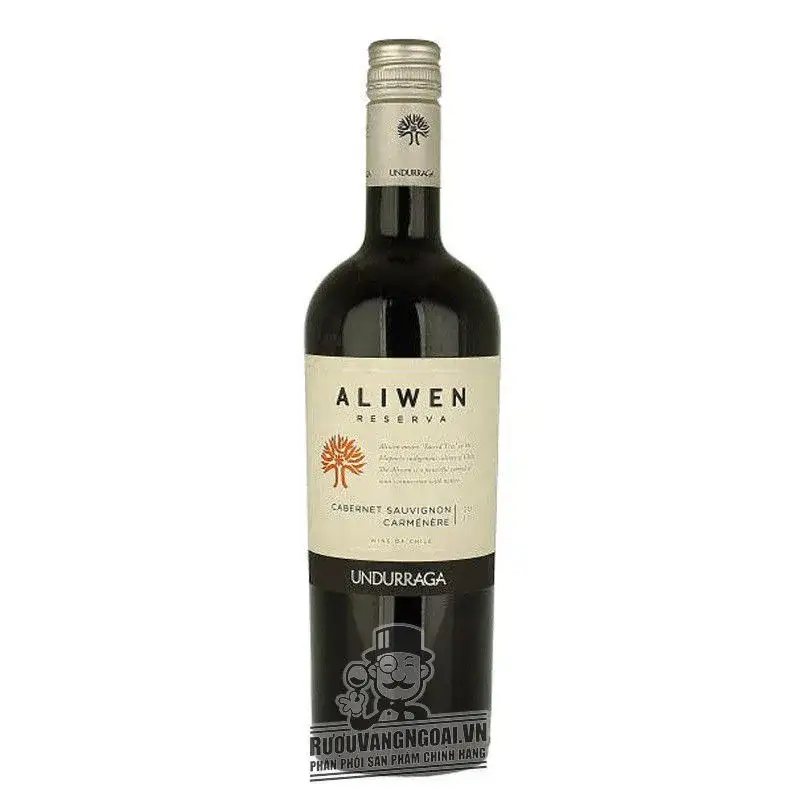 Vang Chile Undurraga Aliwen Reserva Cabernet Sauvignon - Camenere
