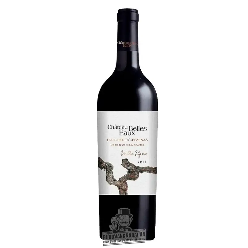 Vang Pháp CHATEAU BELLES EAUX LANGUEDOC PEZENAS VIEILLES VIGNES