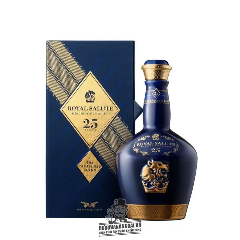Rượu Chivas Royal Salute 25 Chai Sứ cao cấp