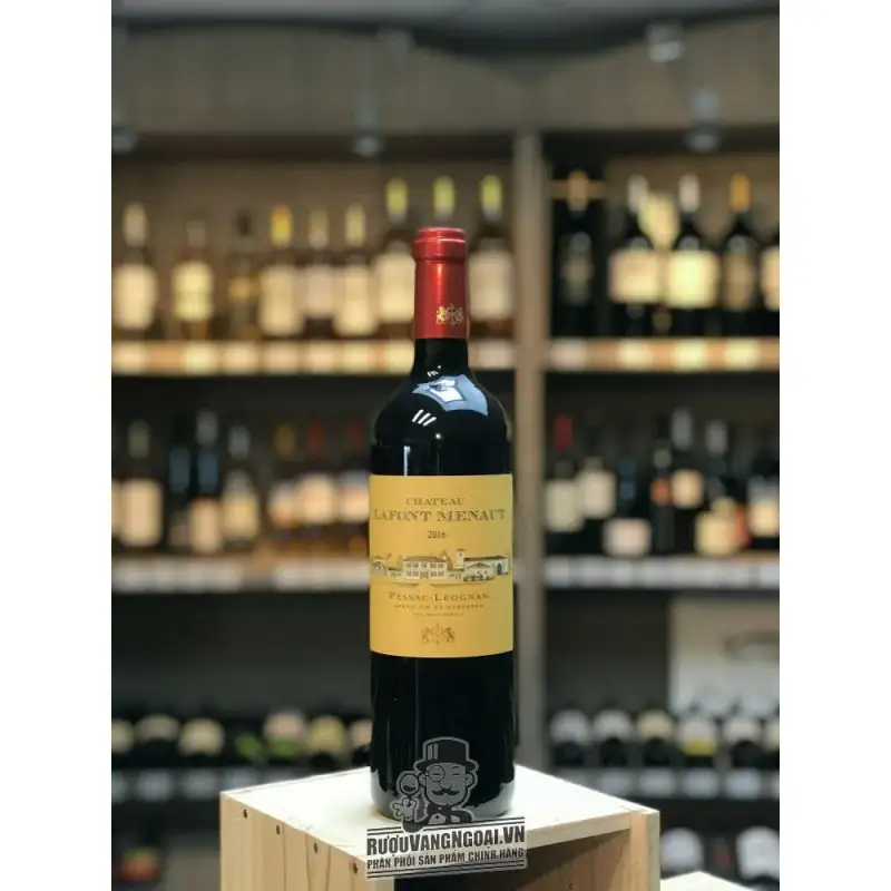 Vang Pháp Chateau Lafont Menaut Pessac Leognan