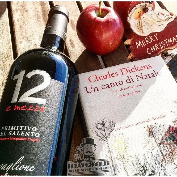 Rượu Vang Ý 12 E MEZZO PRIMITIVO DEL SALENTO