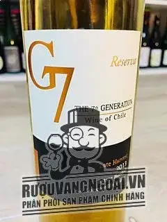 Vang Ngọt Chile G7 RESERVA LATE HARVEST