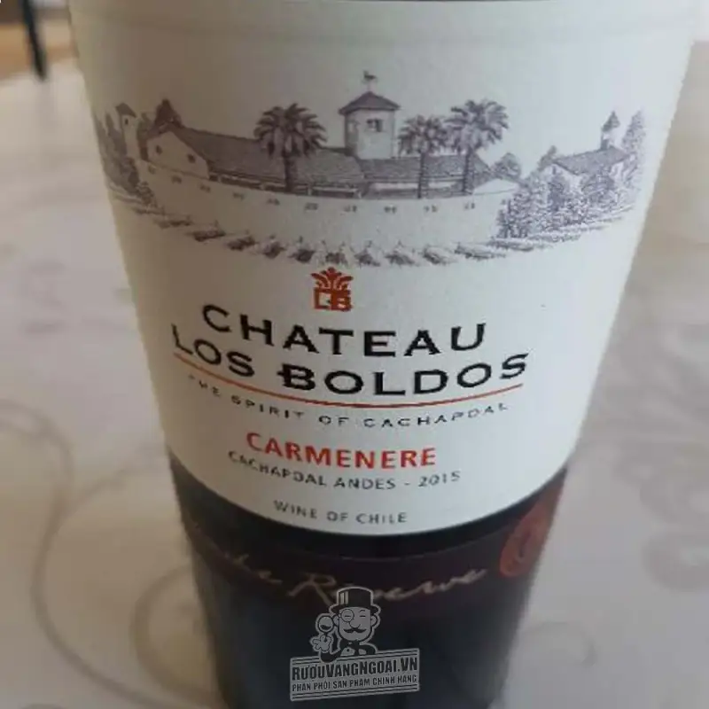 Mua vang chile chateau los boldos grande reserve carmenere giá rẻ tại Sài Gòn