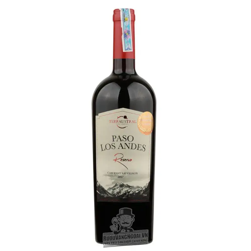 Vang Chile Paso Los Andes Reserva Red 14 độ