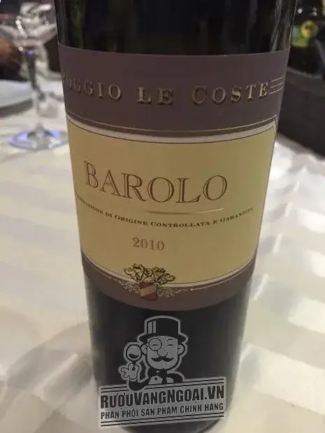 Vang Ý Poggio le Coste Barolo Piedmont
