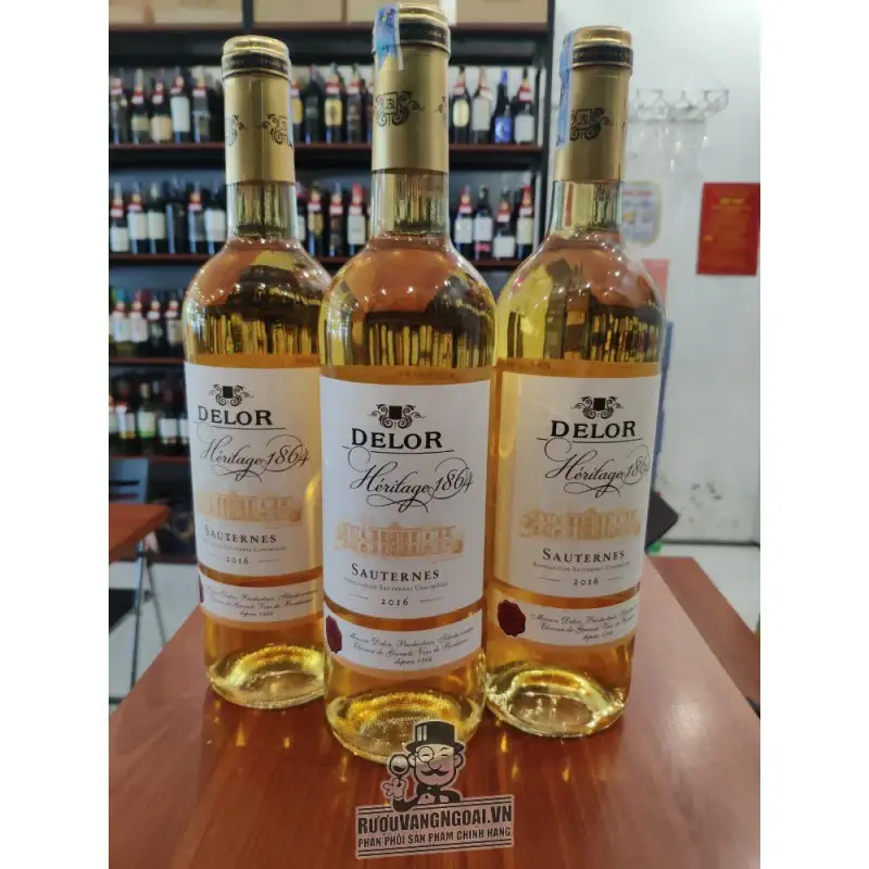 vang phap delor heritage sauternes mua ở đâu giá rẻ nhất