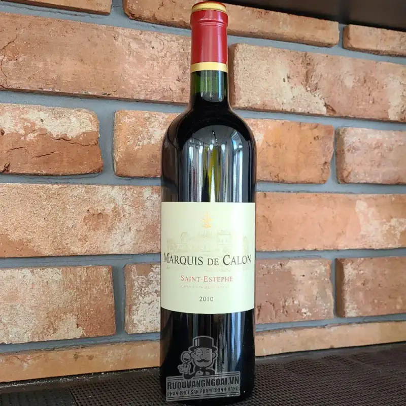 Địa chỉ bán vang phap marquis de calon saint estephe giá rẻ tại Sài Gòn