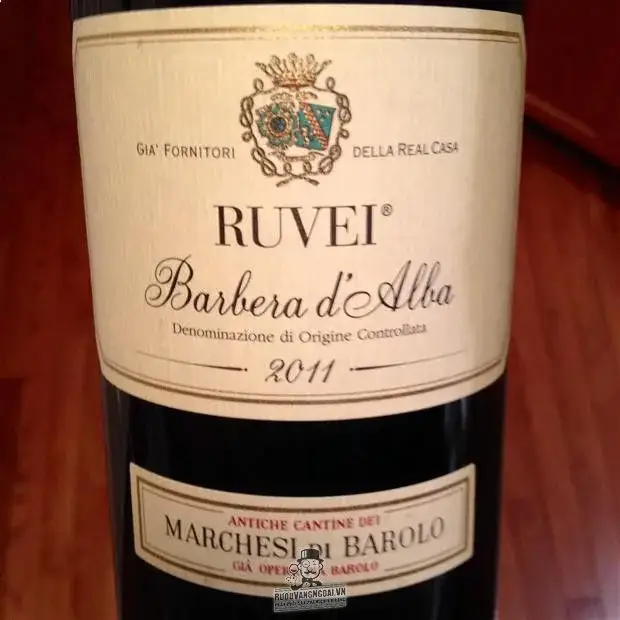 Vang Ý Ruvei Barbera d