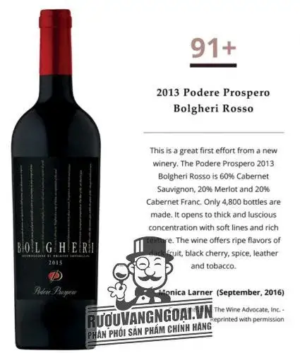 Vang Ý BOLGHERI ZENATO