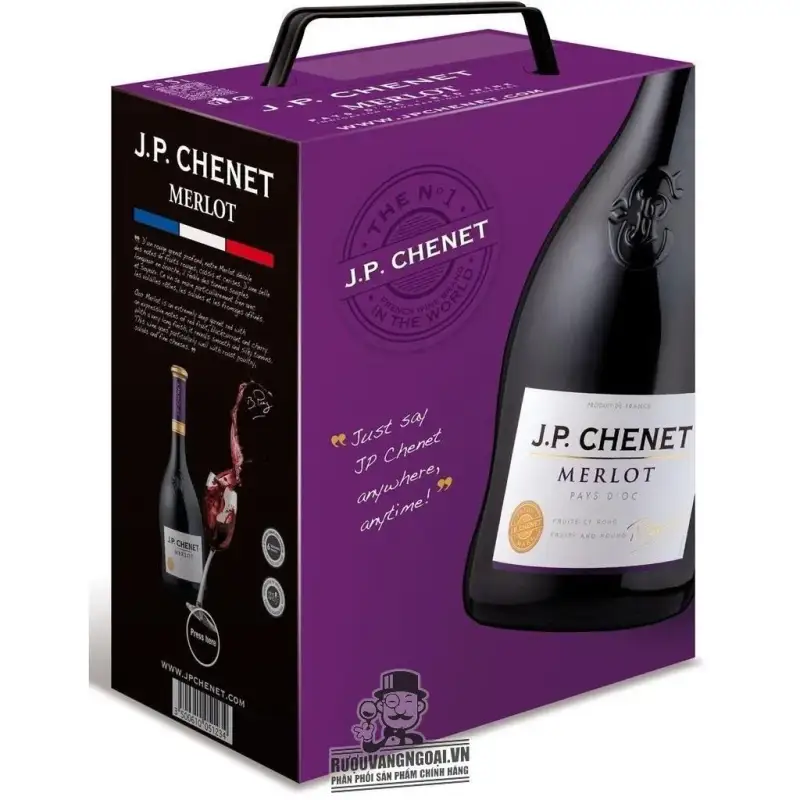 Vang Pháp JP CHENET MERLOT