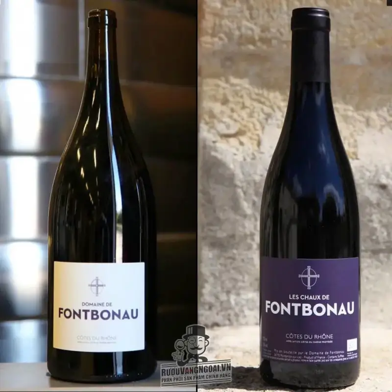 Địa chỉ mua vang phap les chaux de fontbonau cotes du rhone giá rẻ nhất