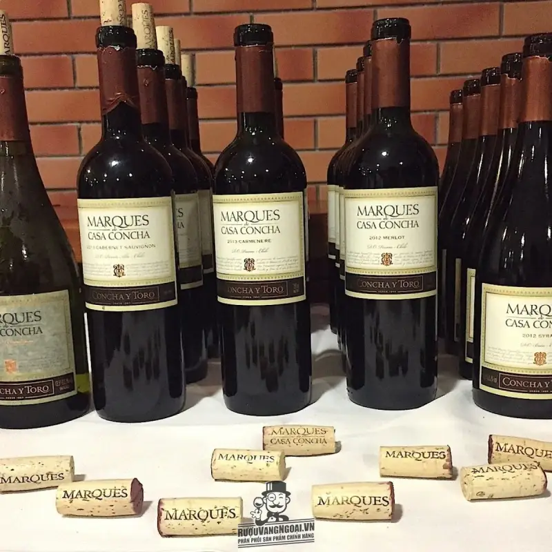 Vang Chile MARQUES CASA CONCHA SYRAH CONCHA Y TORO