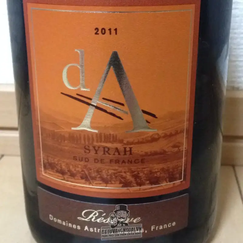 Vang Pháp dA Domaines Astruc Syrah Reserve