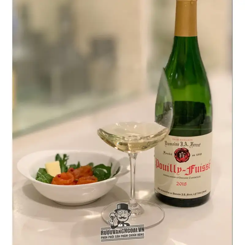 Mua vang phap pouilly fuisse tournant de pouilly domaine ja ferret giá rẻ tại Hà Nội