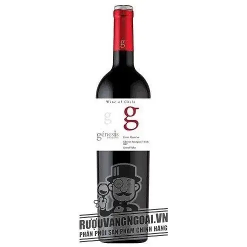 Vang Chile Génesis Gran Reserva Cabernet Sauvignon