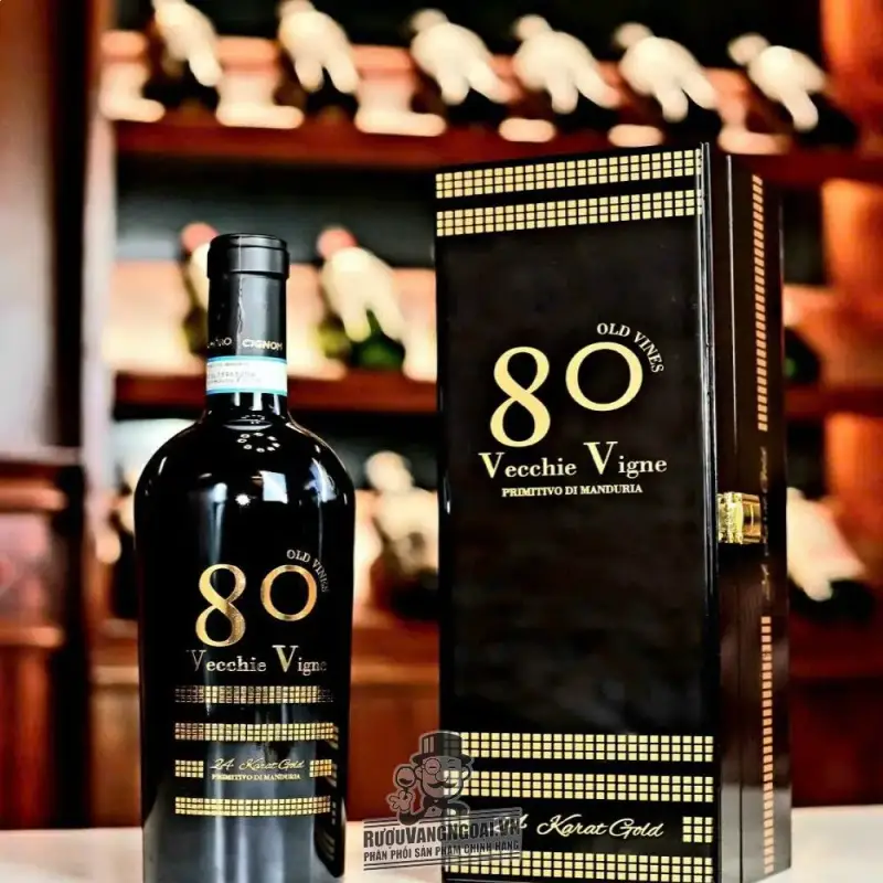 Địa chỉ bán ruou vang vecchie vigne karat gold giá rẻ nhất