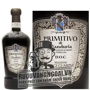 Vang Ý Luigi Guarini Primitivo di Manduria Selezione