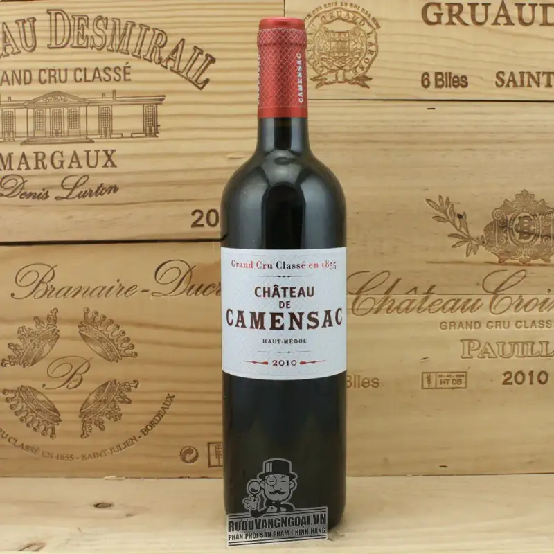 Giá ruou vang phap chateau de camensac haut medoc grand cru classe