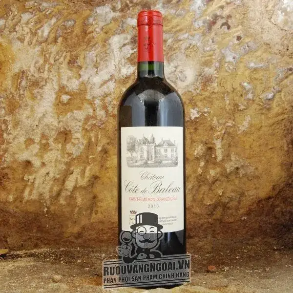 Vang Pháp Chateau Cote De Baleau Saint Emilion