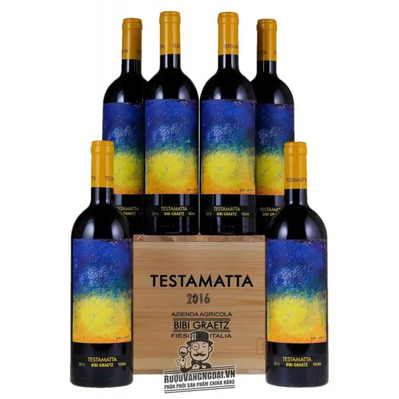 Mua ruou vang testamatta bibi graetz rosso toscana cao cap giá rẻ tại Sài Gòn