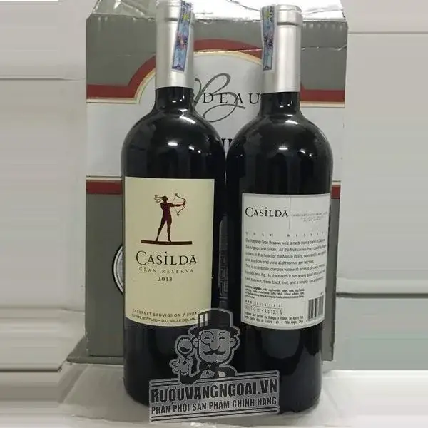 Vang Chile CASILDA Gran Reserva