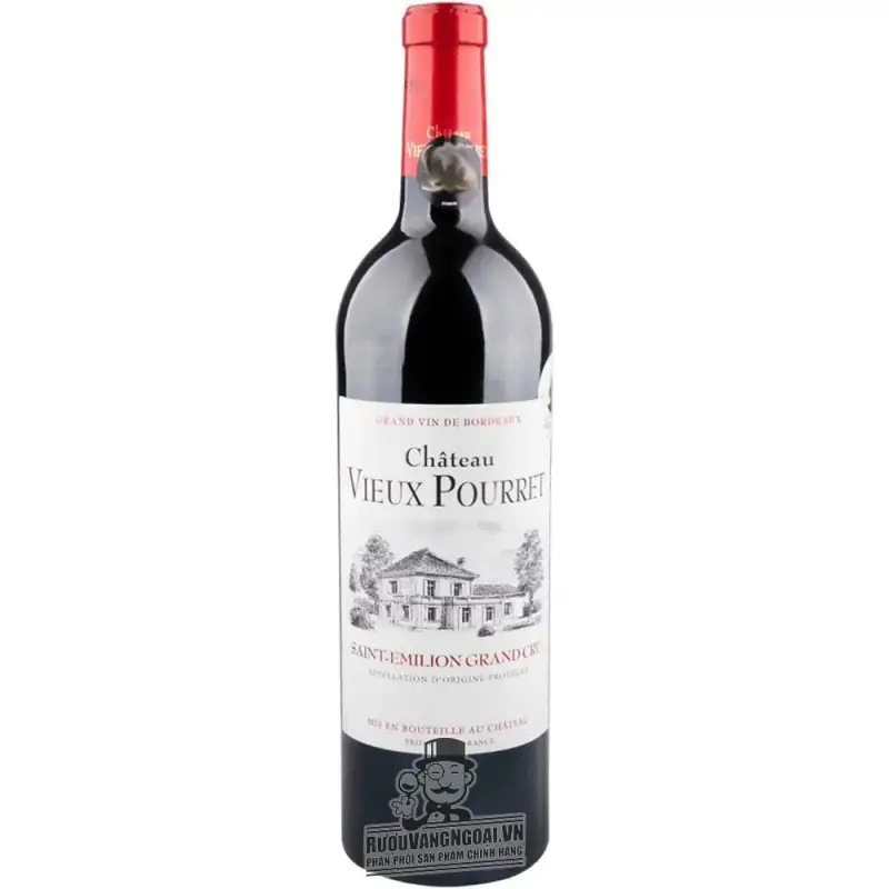 Vang Pháp Chateau Vieux Pourret Saint Emilion Grand Cru cao cấp