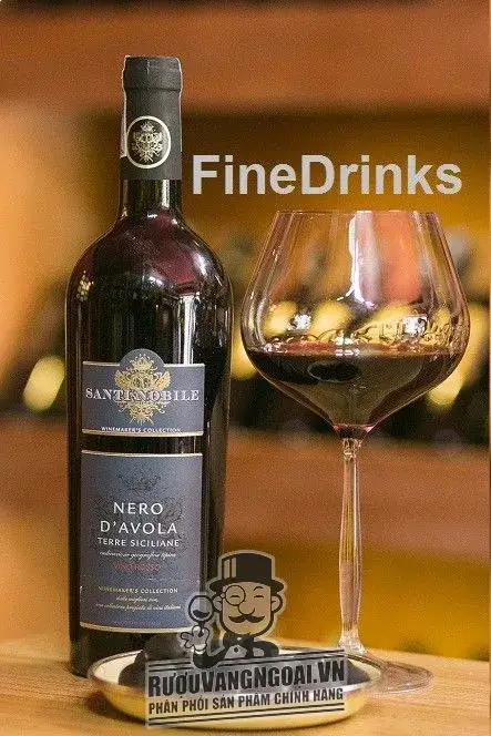 Vang ý SANTI NOBILE NERO D‘AVOLA