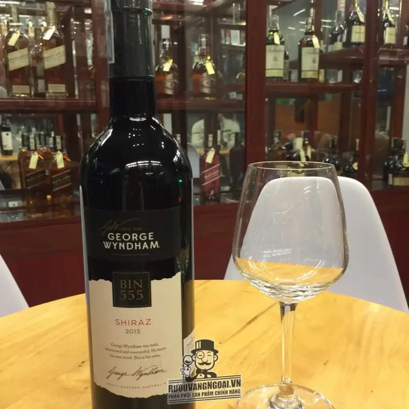 Rượu vang Bin 555 Wyndham Estate Shiraz Uống ngon