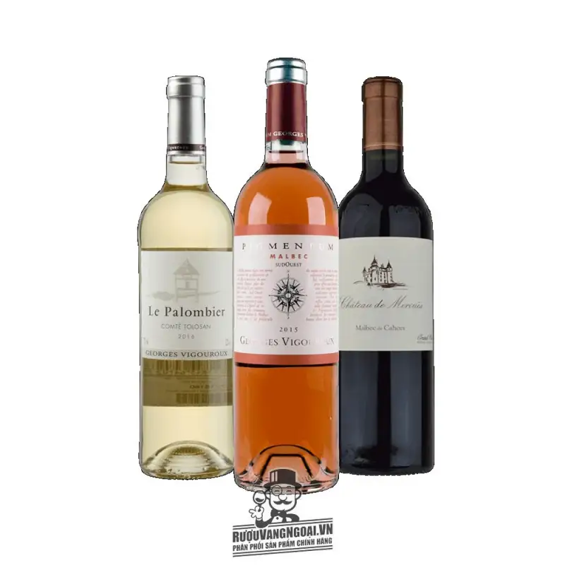 vang phap pigmentum malbec rose georges vigouroux giá bao nhiêu