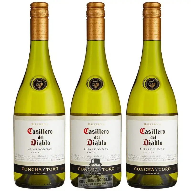 Vang Chile Casillero Del Diablo Reserva Chardonnay
