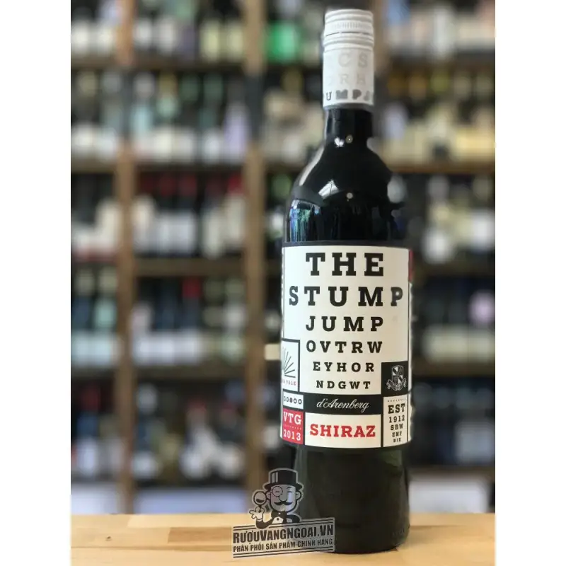 Mua ruou vang the stump jump shiraz darenberg giá rẻ tại Sài Gòn