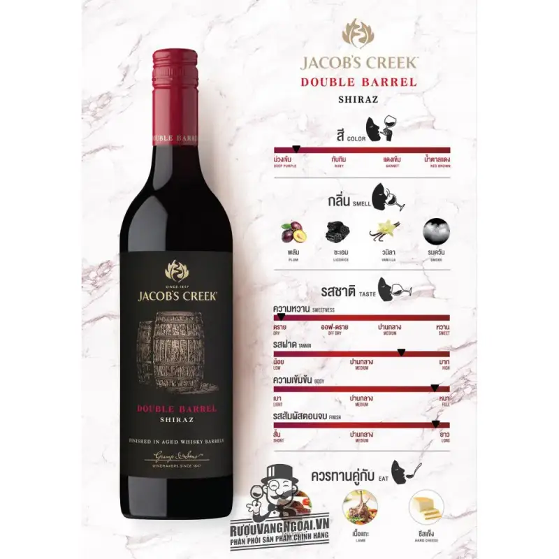 Địa chỉ mua ruou vang jacobs creek double barrel shiraz giá rẻ nhất