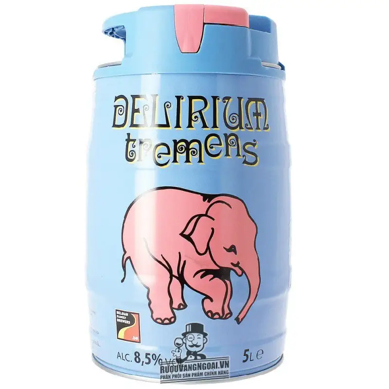 Bia Bỉ Delirium Tremens cao cấp Bom 5L