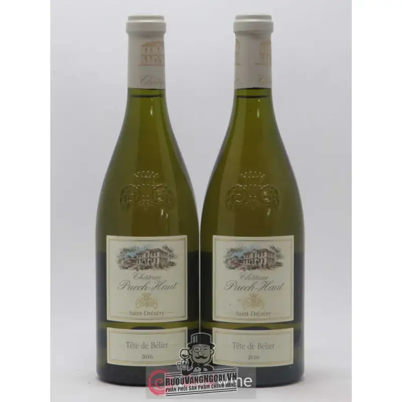 Địa chỉ bán vang phap chateau puech haut tete de belier blanc giá rẻ tại Sài Gòn