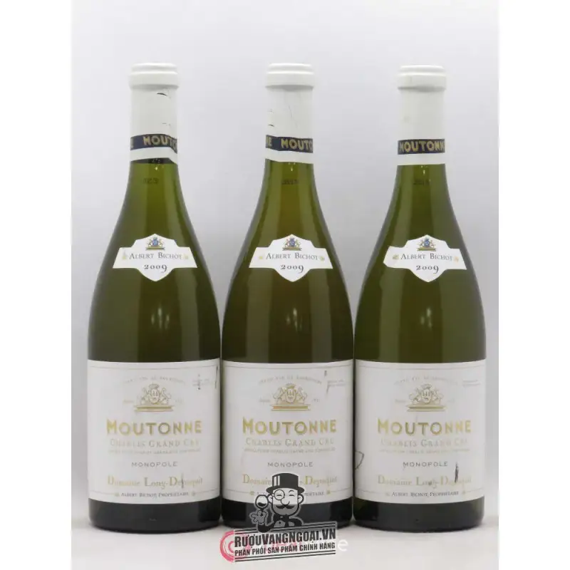 Giá vang phap chablis grand cru moutonne monopole albert bichot
